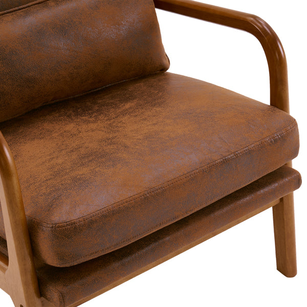 FjordRust™ Vintage Nordic Lounge Chair