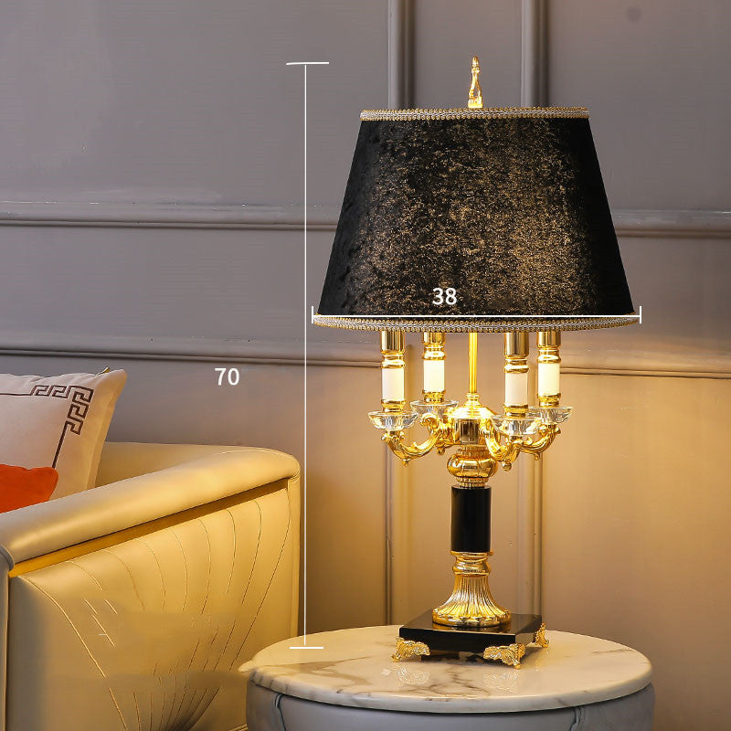 Nordic Imperial Crystal Bedside Lamp
