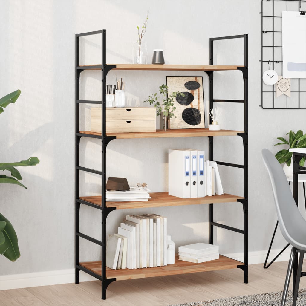 Akasveig™ Solid Acacia Minimalist Floating Shelf – 60×40×2 cm