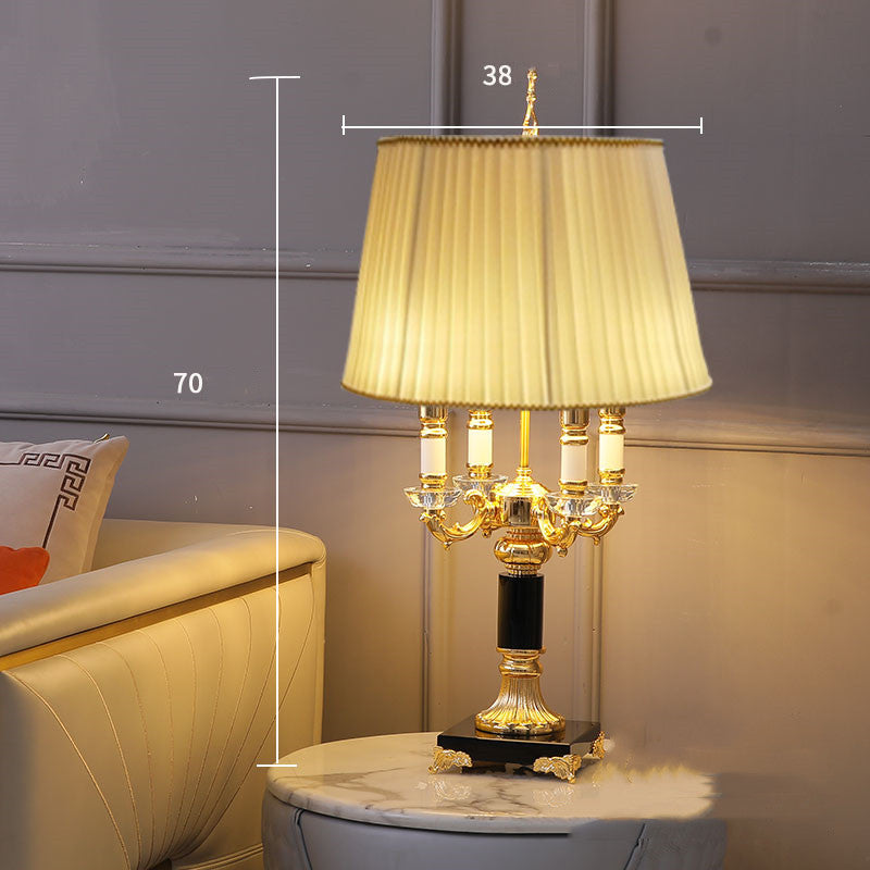 Nordic Imperial Crystal Bedside Lamp
