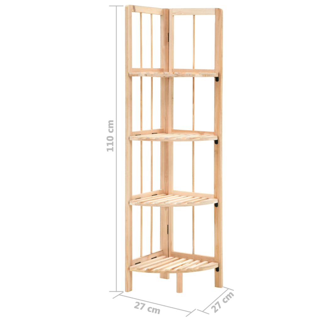 NordKlyft Cedar Corner Tower Shelf — 110cm