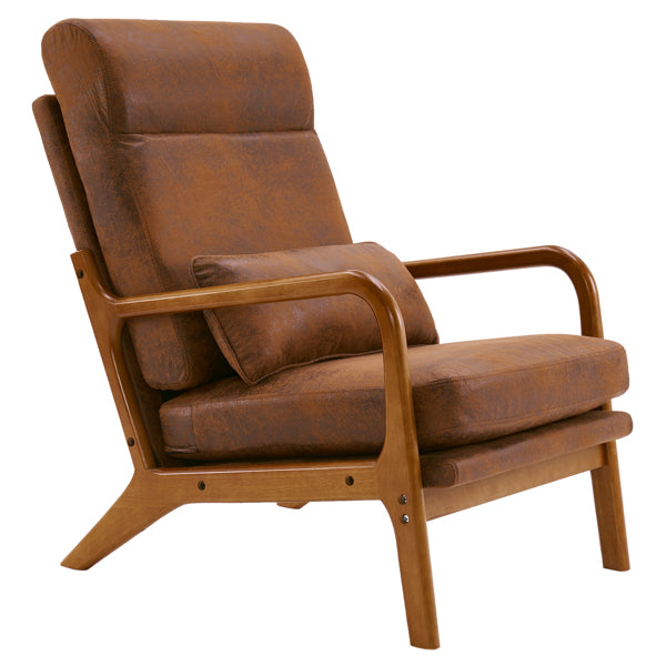 FjordRust™ Vintage Nordic Lounge Chair