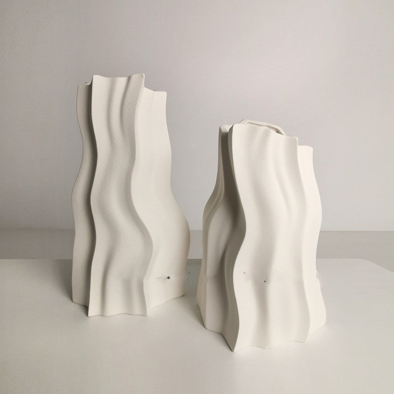 Salgard Waveform Sculpture Vase