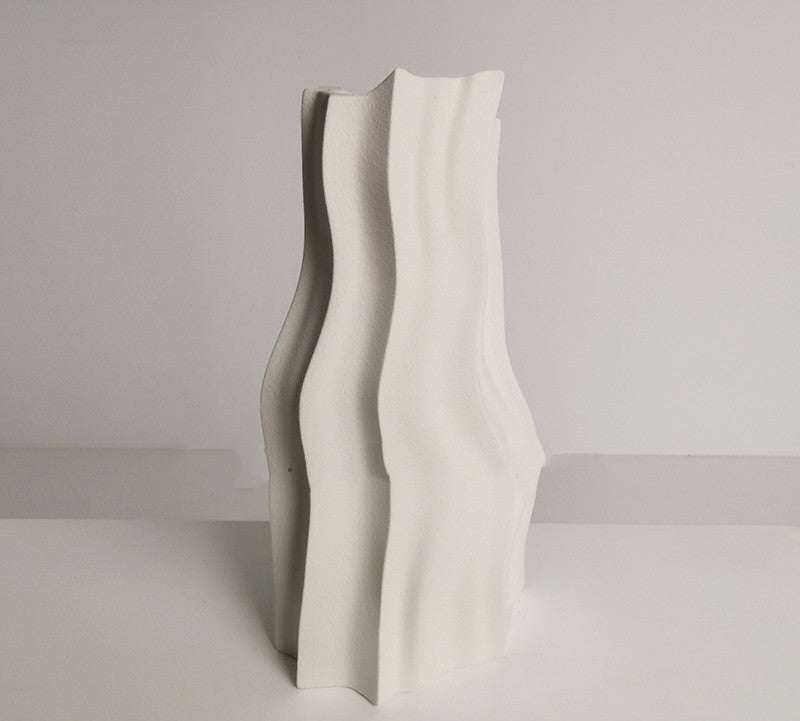 Salgard Waveform Sculpture Vase