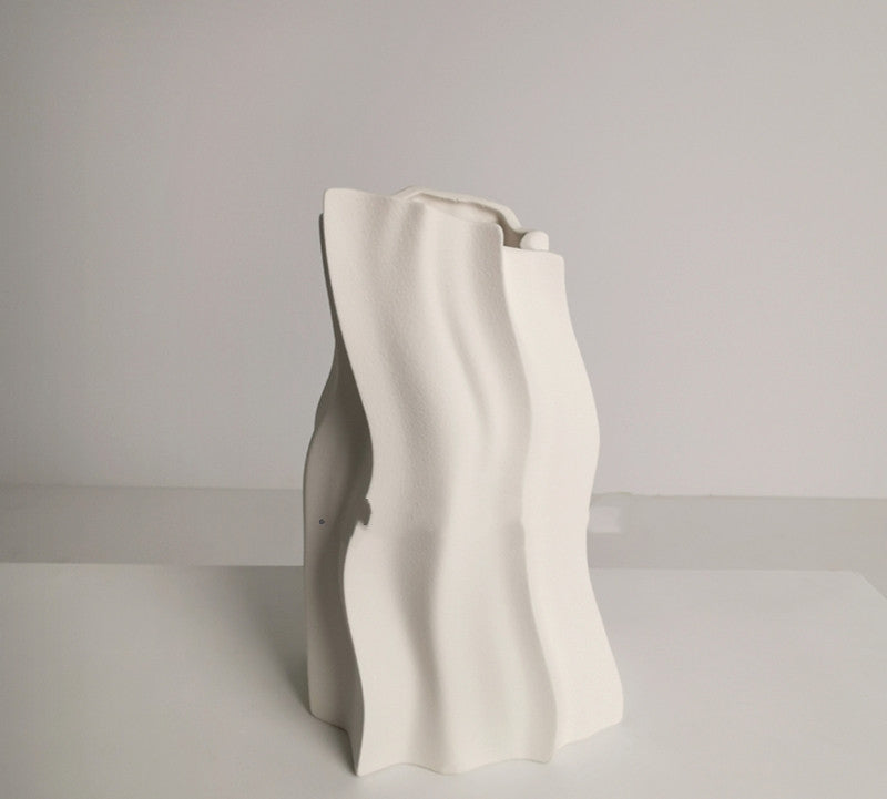 Salgard Waveform Sculpture Vase