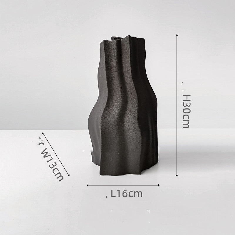 Salgard Waveform Sculpture Vase