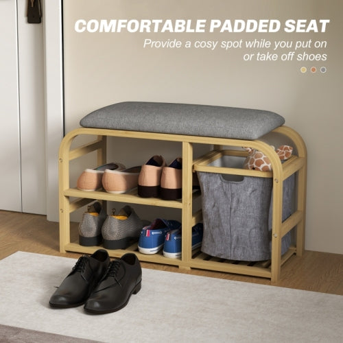 Lunara Bamboo Entryway Bench