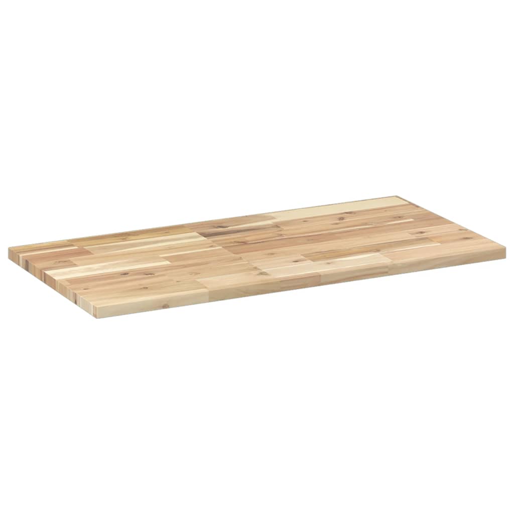 Akasveig™ Solid Acacia Minimalist Floating Shelf – 60×40×2 cm