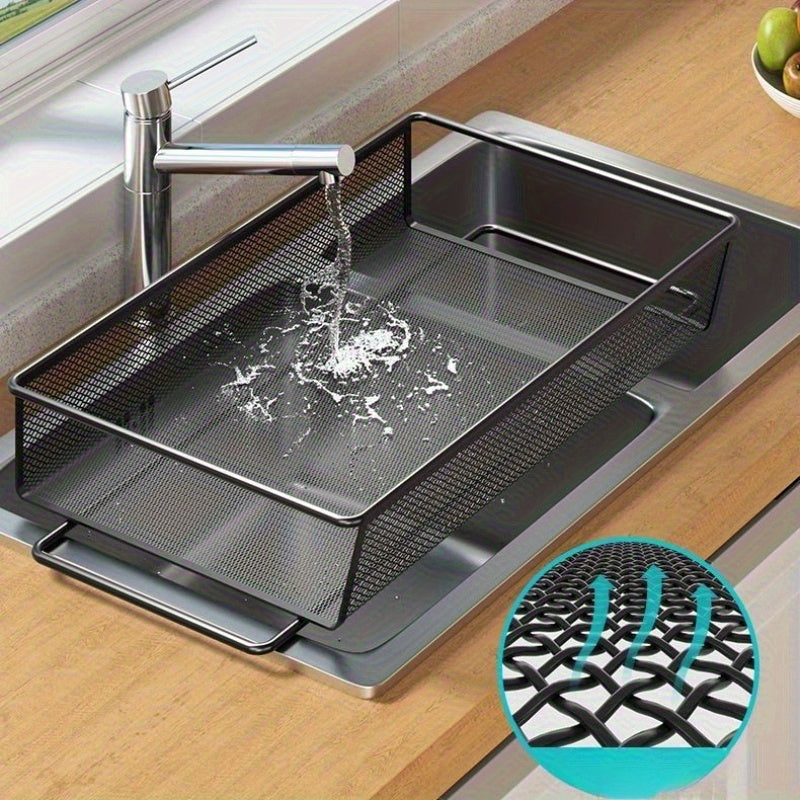 NordLoft Rolling Storage Tower- 3-Tier Metal Basket Cart