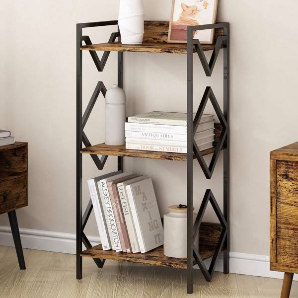 NordFrame™ 3-Tier Geometric Display Shelf