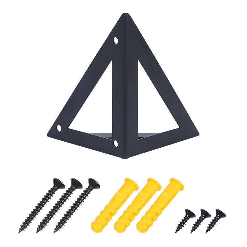 Nordic Industrial Tri-Bracket Floating Shelf