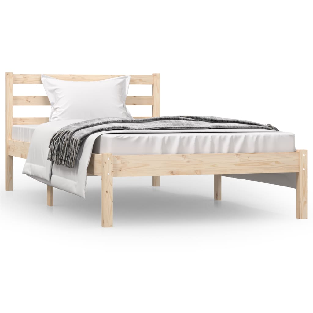 Lunträ Solid Pine Bedframe