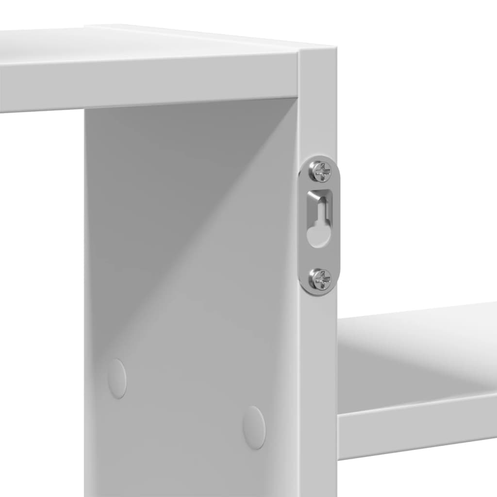 Nordvyr Ascent Wall Shelf – 104 cm Sculpted Wood Display