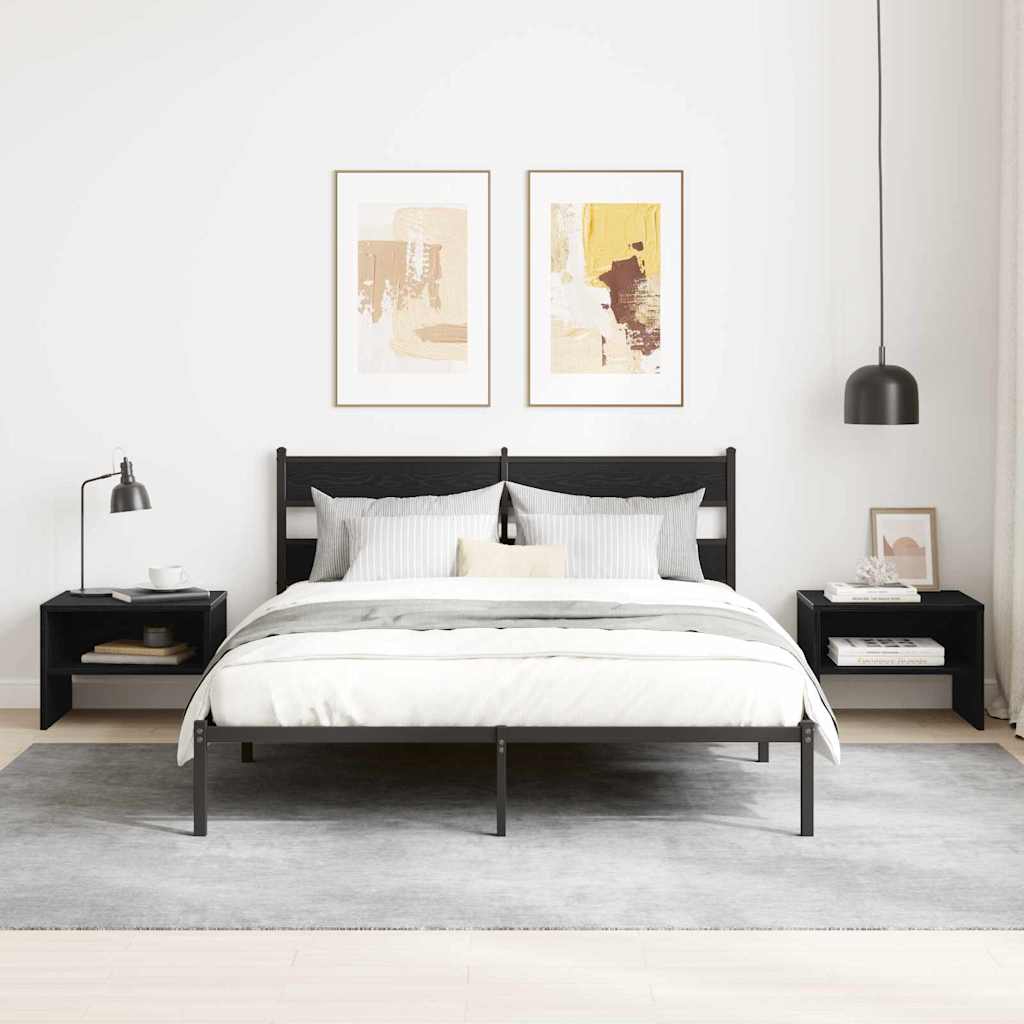 Gråsten Concrete Minimalist Nightstand – 40cm Nordic Side Table