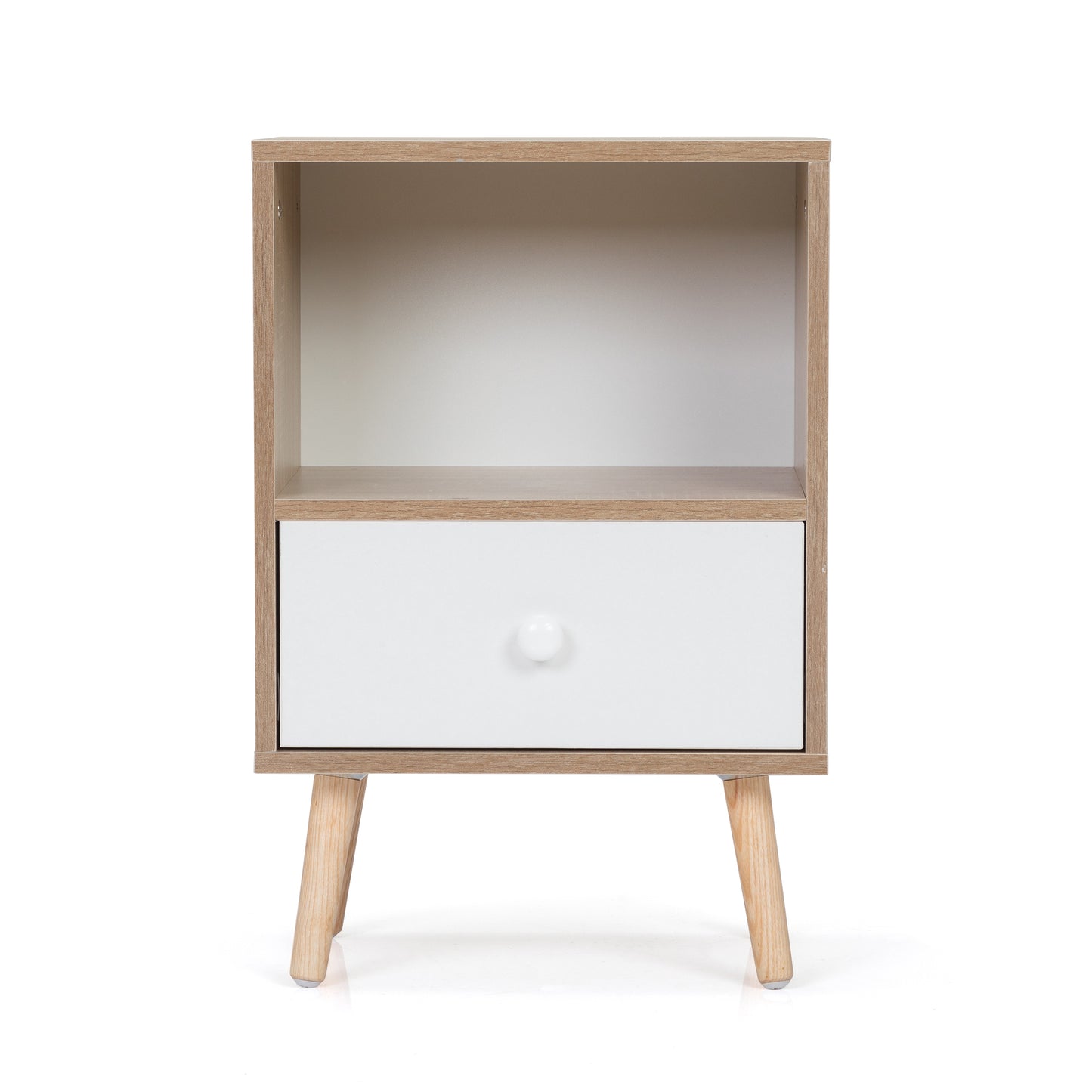 Lysbord Duo – Mid-Century Nightstand Set