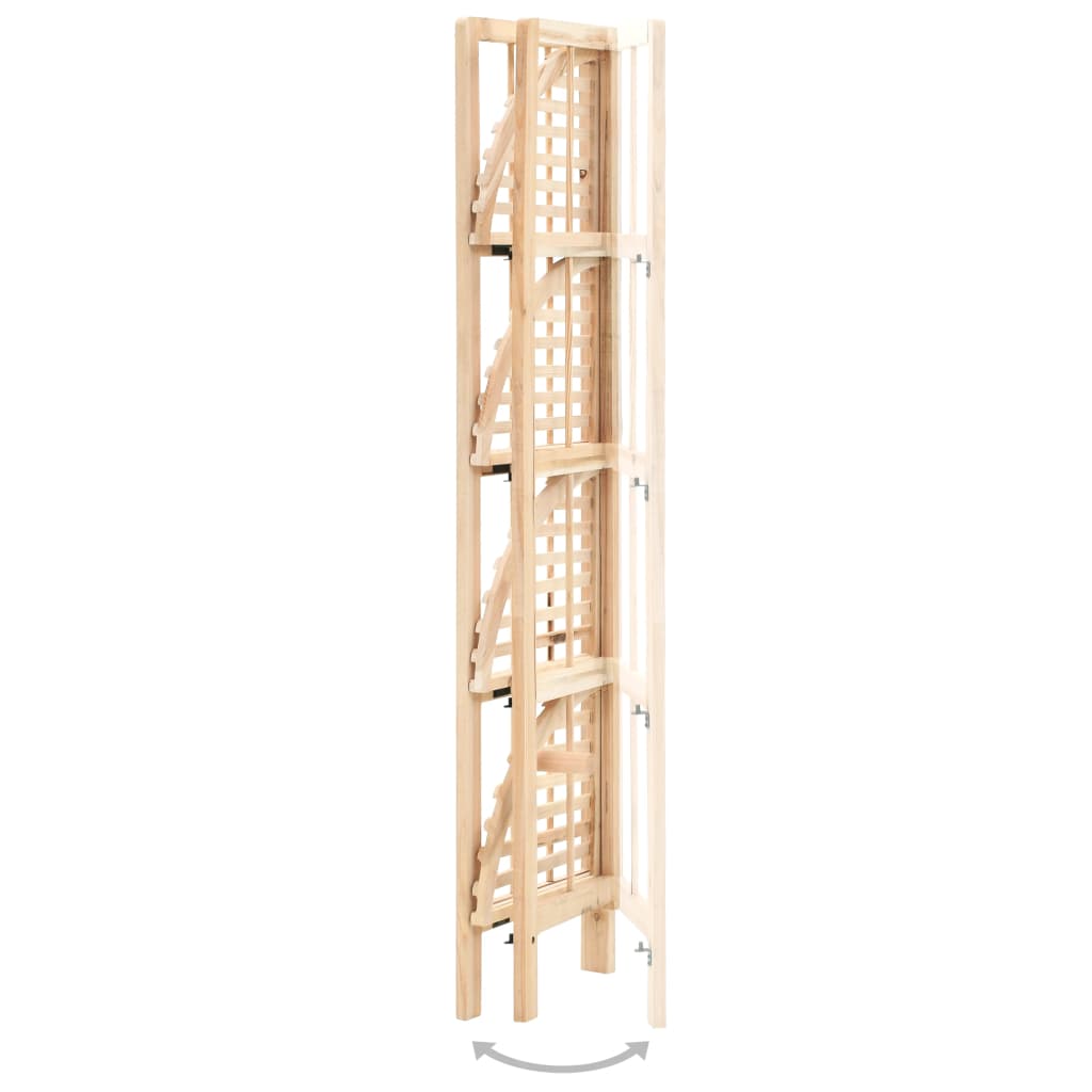 NordKlyft Cedar Corner Tower Shelf — 110cm