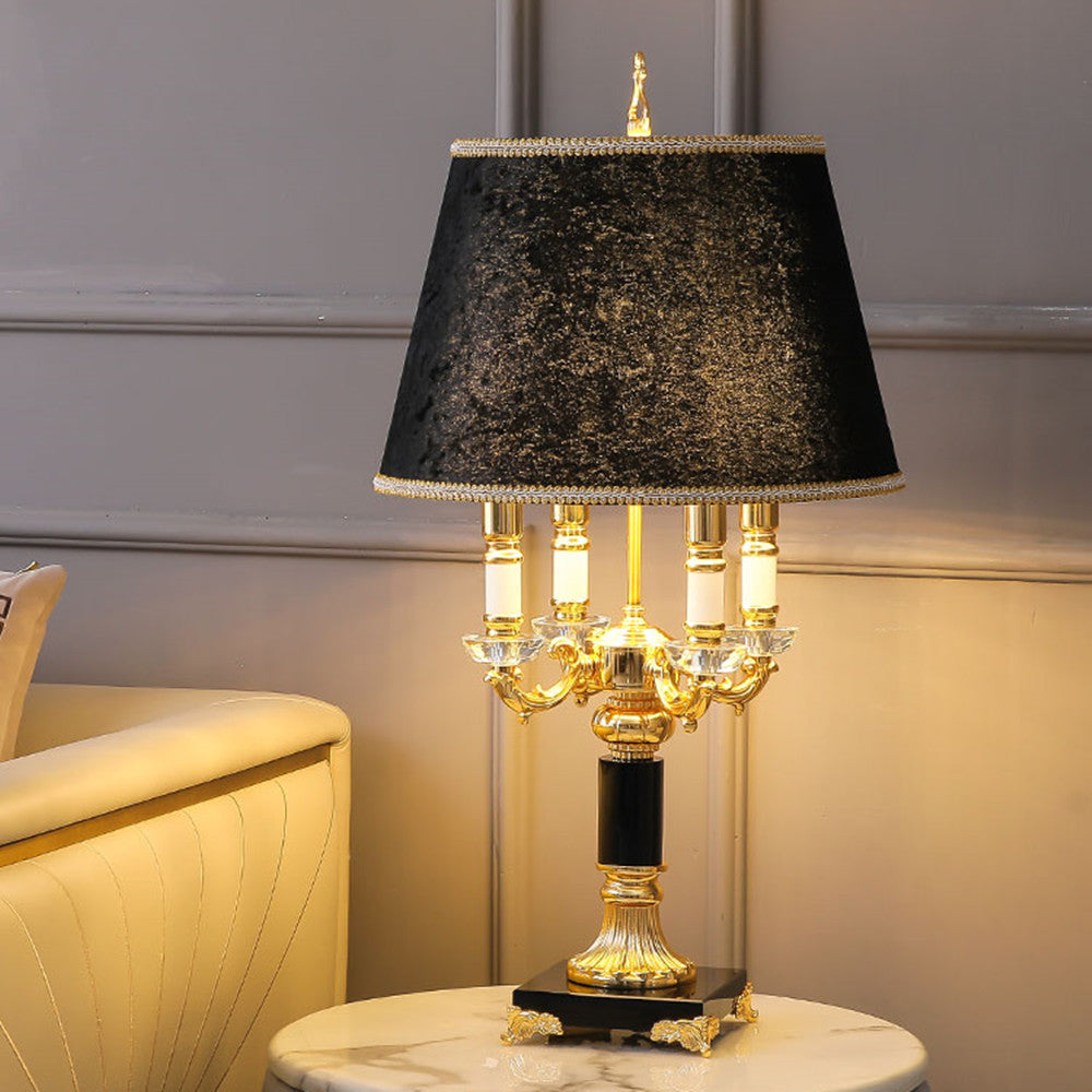 Nordic Imperial Crystal Bedside Lamp