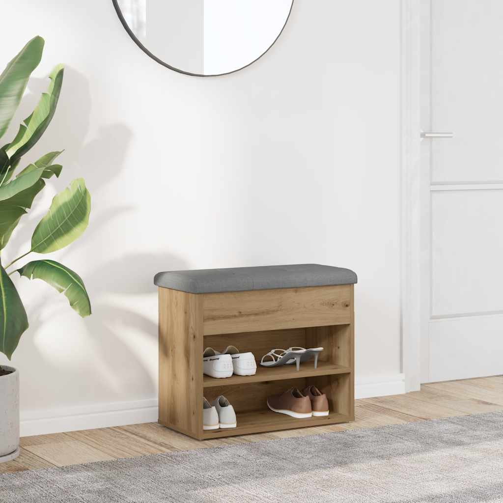 Scandi Compact Shoe Bench 62 cm