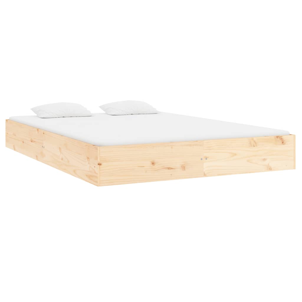 Nordhavn Floating Solid Pine Bedframe