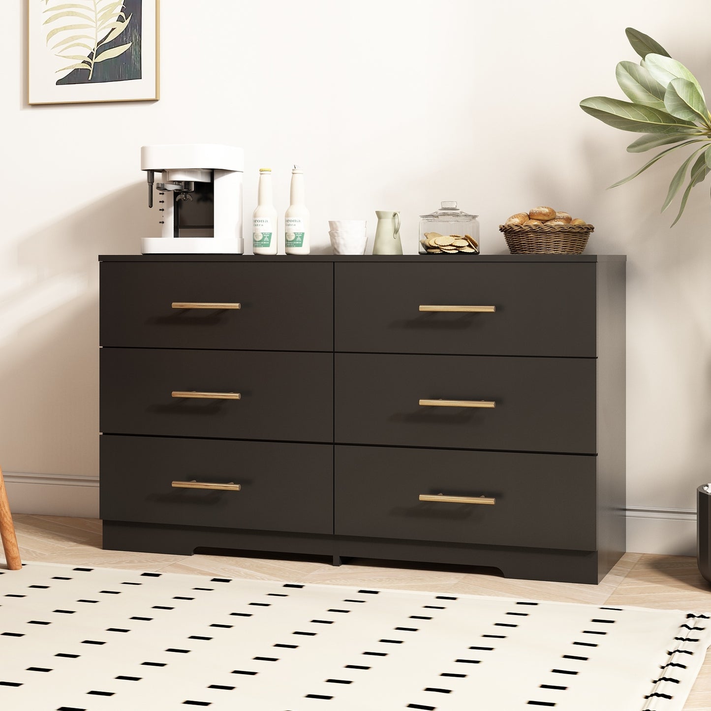 Midnattslåda 6-Drawer Dresser