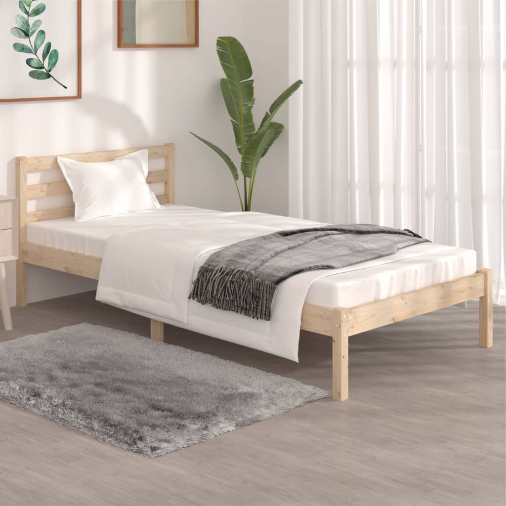Lunträ Solid Pine Bedframe