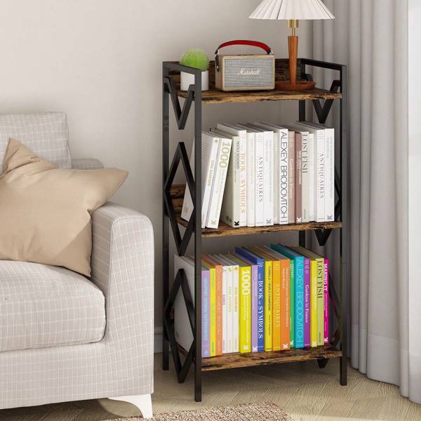 NordFrame™ 3-Tier Geometric Display Shelf