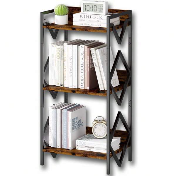 NordFrame™ 3-Tier Geometric Display Shelf