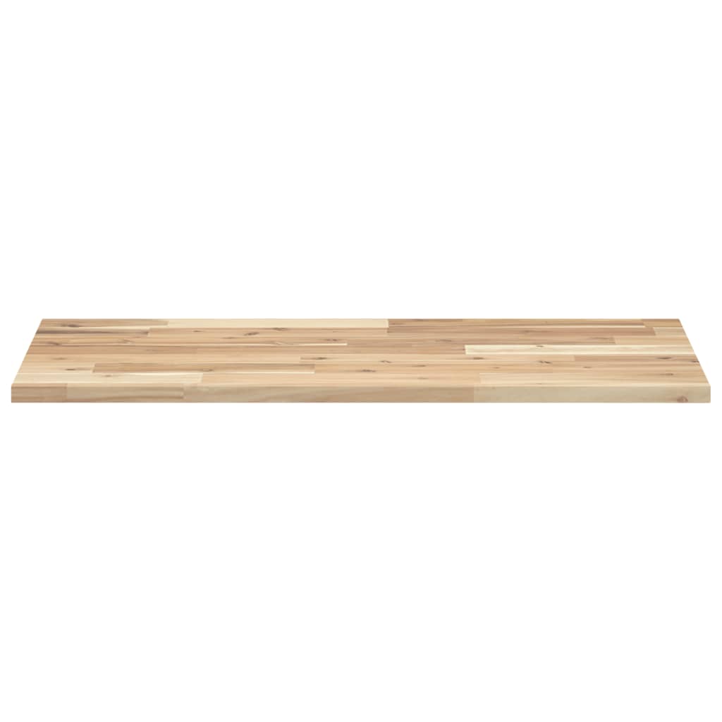 Akasveig™ Solid Acacia Minimalist Floating Shelf – 60×40×2 cm