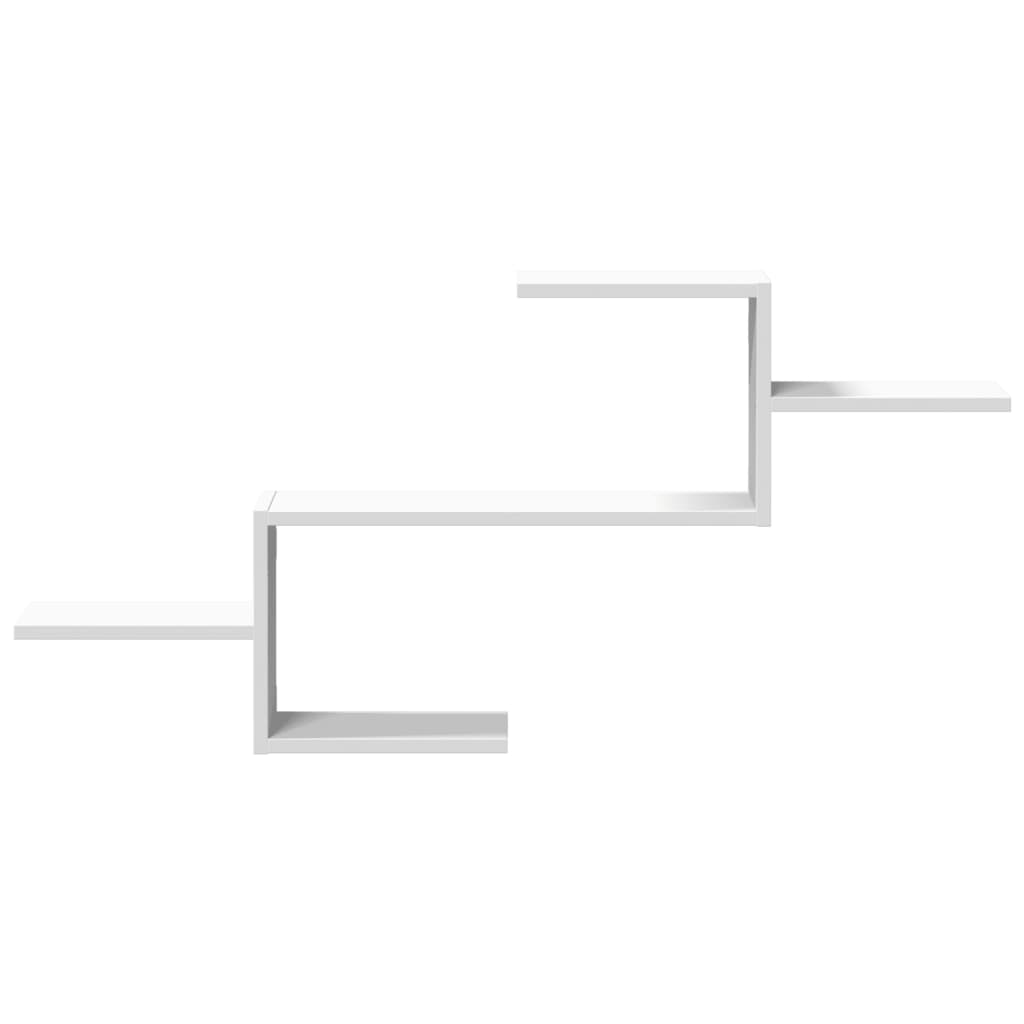 Nordvyr Ascent Wall Shelf – 104 cm Sculpted Wood Display