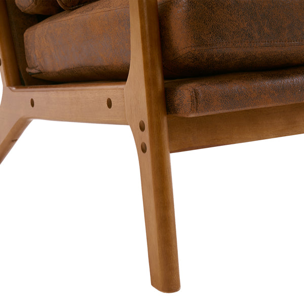 FjordRust™ Vintage Nordic Lounge Chair