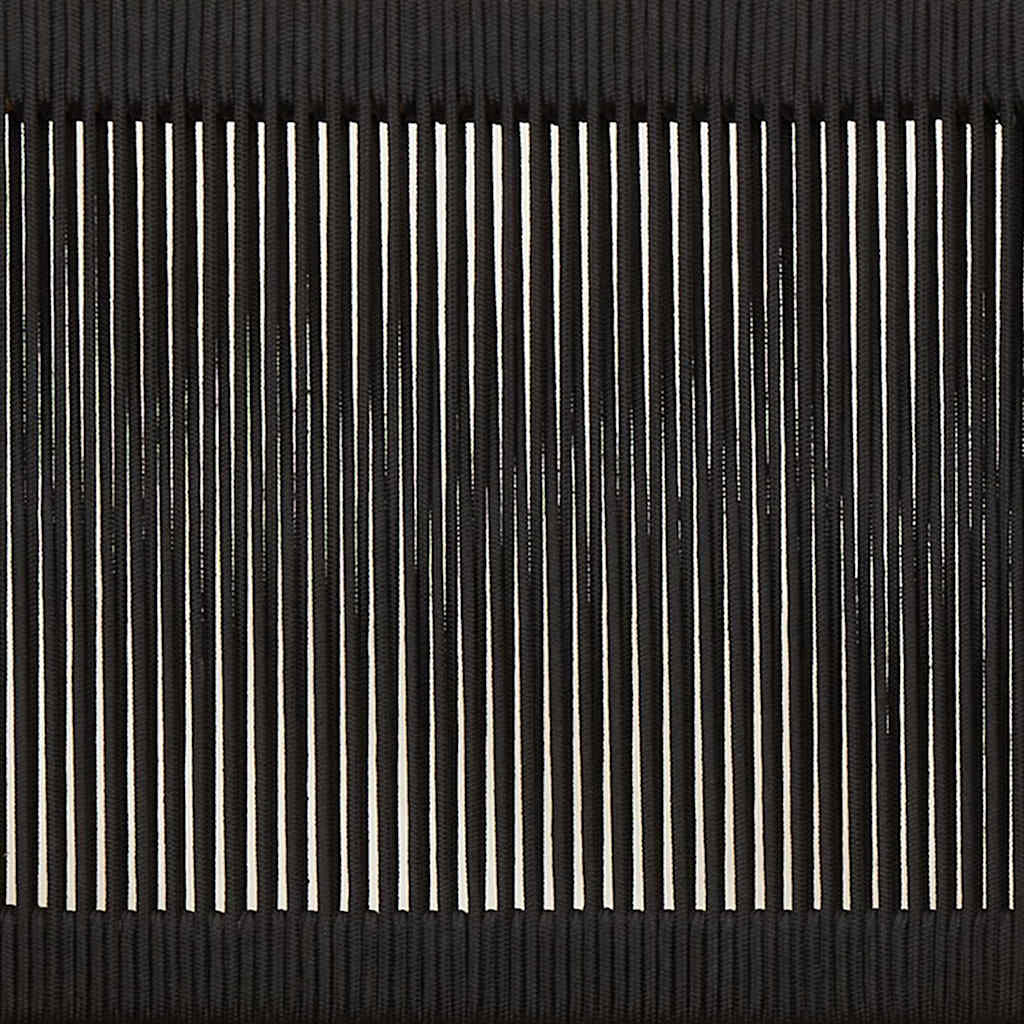 Nordvæik™ Solid Acacia & Woven Cord Outdoor Bench – 78cm Premium Nordic Seating