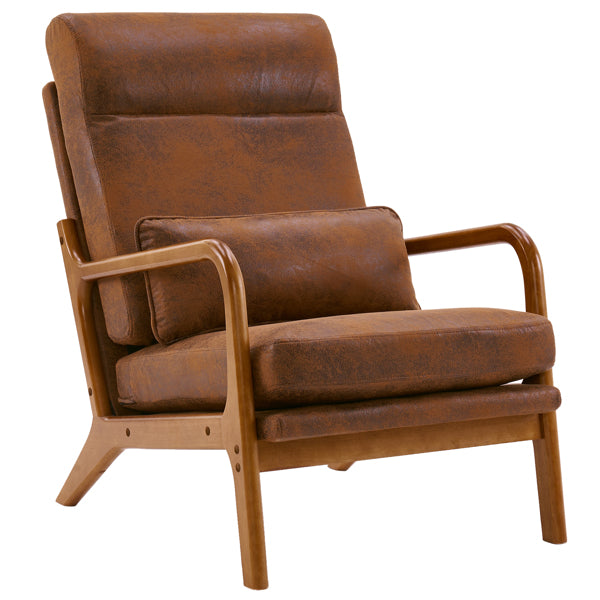 FjordRust™ Vintage Nordic Lounge Chair
