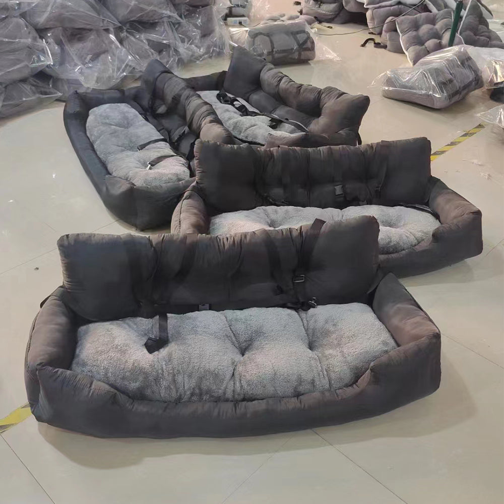 NordPaws™ Deluxe Car Kennel Seat Bed